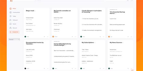 Explore lists.